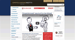 Desktop Screenshot of ompelukonenetti.fi